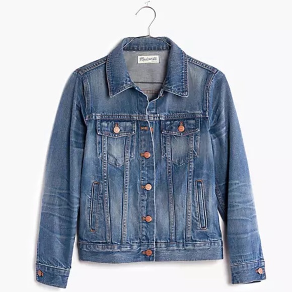 Madewell the jean jacket in Pinter wash